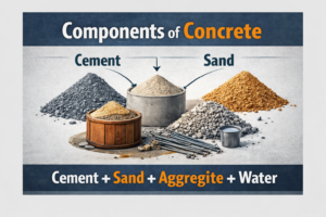 components of concrete