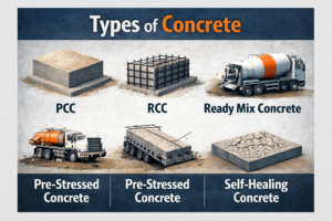 types of concrete